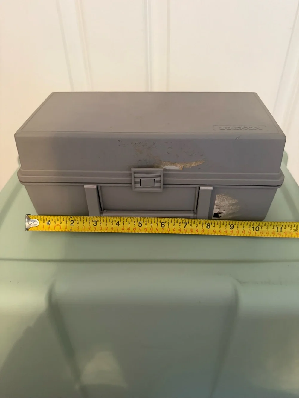 Stack-On Gray Plastic Storage Case | Jewelry, Crafts, etc